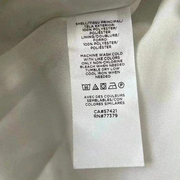 🆕 Ann Taylor Factory Cheerful Yellow & White Rococco
Floral A-Line Mid 2P🆕 - Picture 11 of 12